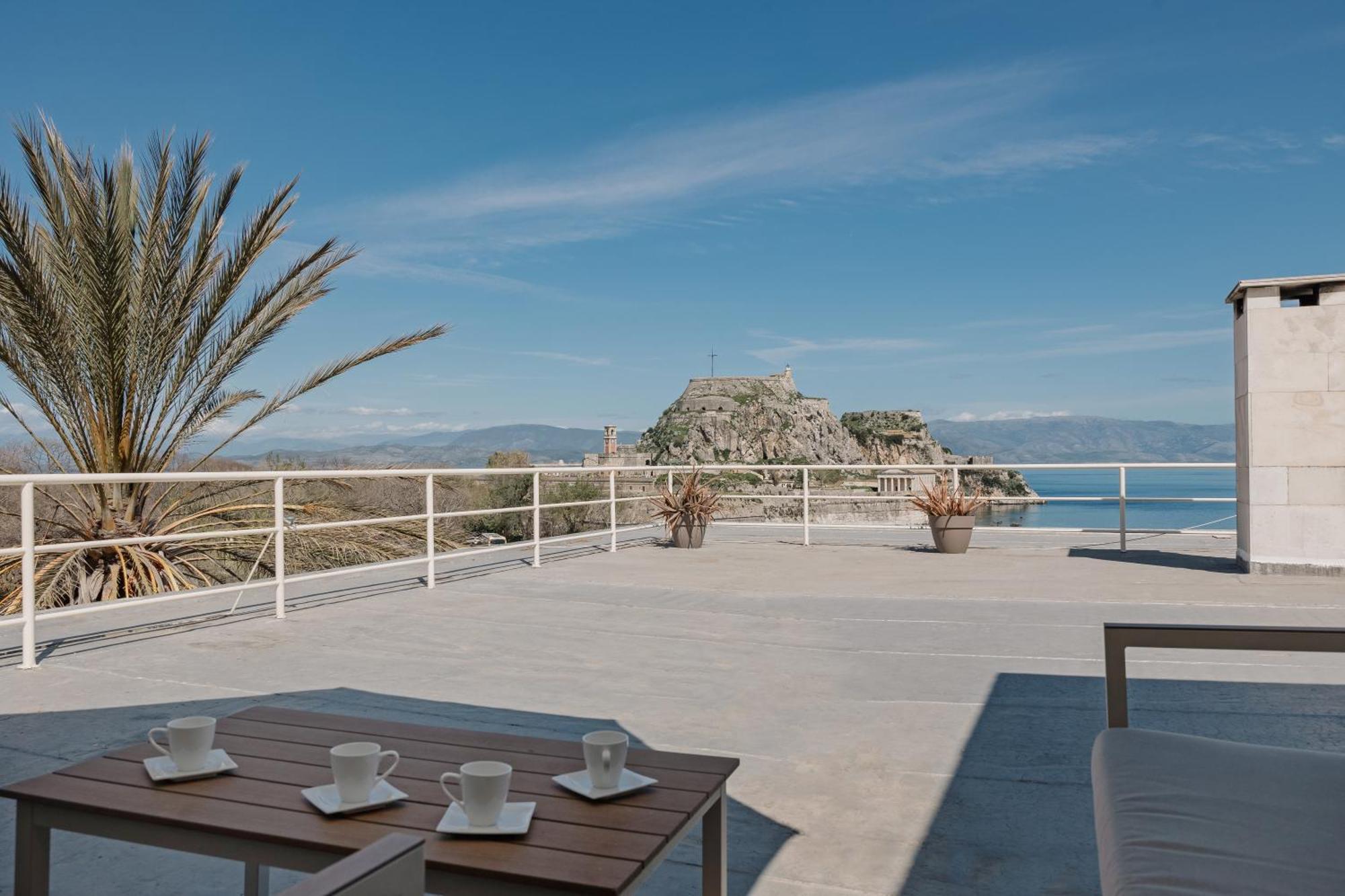 Old Fortress View Roof Top Apartment By Konnect Corfu  Extérieur photo